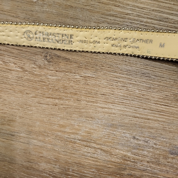 Christine Alexander Western Bling Belt Size Medium - Picture 4 of 9